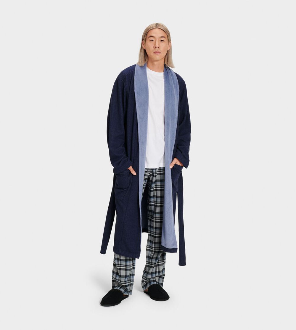 Ugg Robes Canada - Ugg Men's Robinson Navy